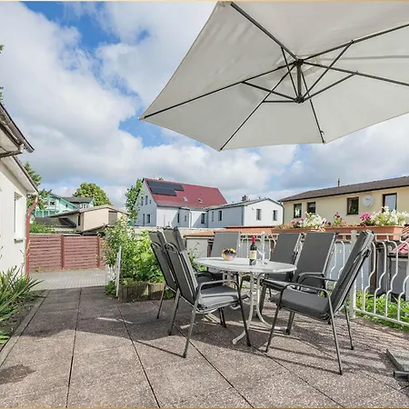 公寓 Schulstr. 2, Ahlbeck Whg Am Park *