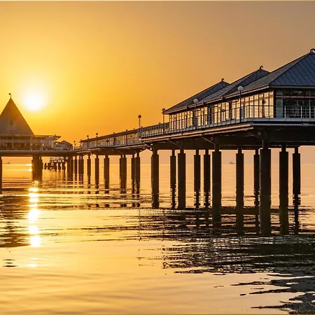 公寓 Schulstr. 2, Ahlbeck Whg Am Park 塞巴特黑灵斯多夫