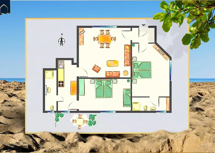 Schulstr. 2, Ahlbeck Whg Am Park Apartamento *